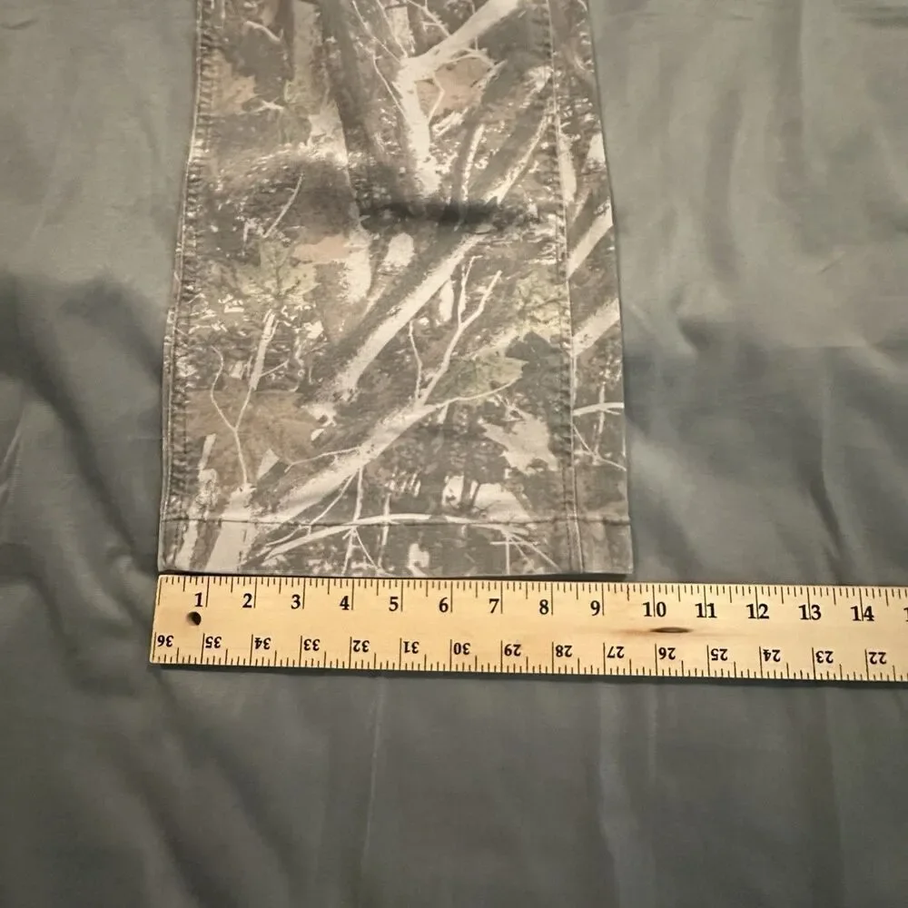 Abercrombie & Fitch Baggy Carpenter Pants Mens 30x30 Camo Workwear Utility Y2K